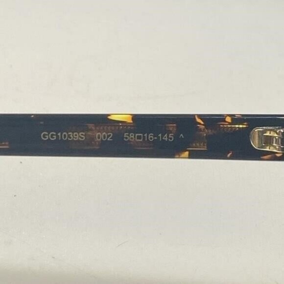 New Gucci Green Square Men's Sunglasses GG1039S 002 as seen on Rihanna - Picture 4 of 11